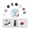 Foot Leg Vibration Blood Circulation Booster Feet Massager With Heated 9 Modes